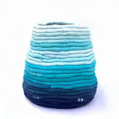 Little Ndaba Ngongo Pot In Turquoise - Large