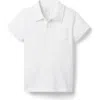 Little Paper Kids Archie Polo In White