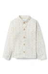 Little Paper Kids Arthur Long Sleeve Shirt In White