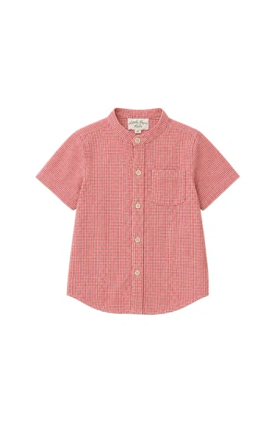 Little Paper Kids Baker Top In Red