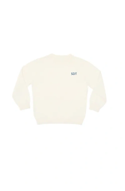 Little Paper Kids Carter Sweater In White