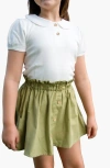 Little Paper Kids Elle Polo In Green