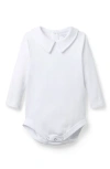 Little Paper Kids Ellis Baby Bodysuit In White