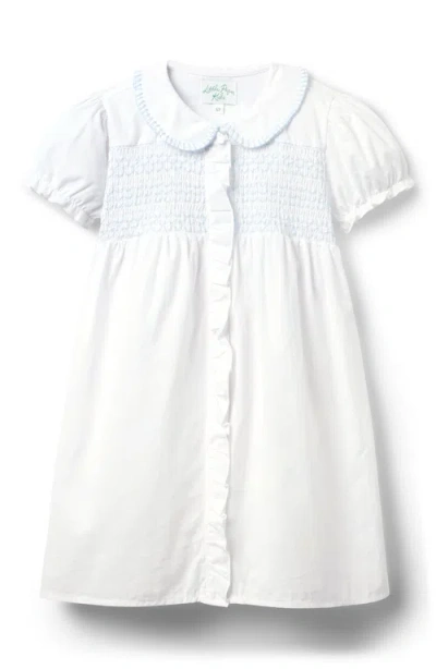 Little Paper Kids Evelyn Dress In White