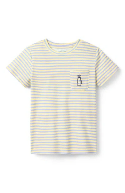 Little Paper Kids Jackson Pocket Tee In Multi