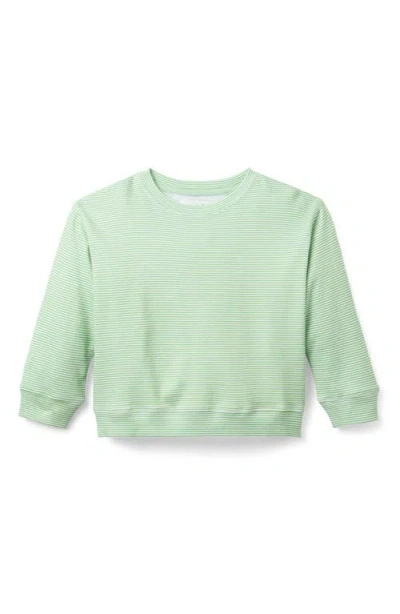 Little Paper Kids Lane Lightweight Pullover In Green