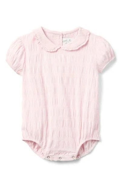 Little Paper Kids Laney Bubble Romper In Pink