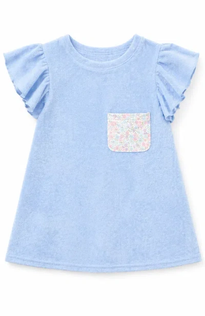 Little Paper Kids Lottie Dress In Blue