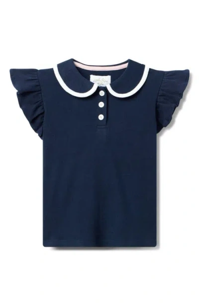 Little Paper Kids Sophie Polo In Blue
