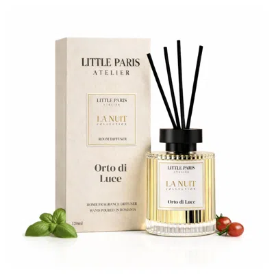 Little Paris Atelier Green Reed Diffuser - Orto Di Luce In Multi