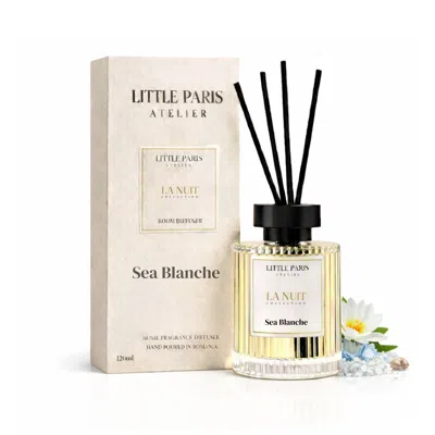 Little Paris Atelier Green Reed Diffuser - Sea Blanche In Neutral