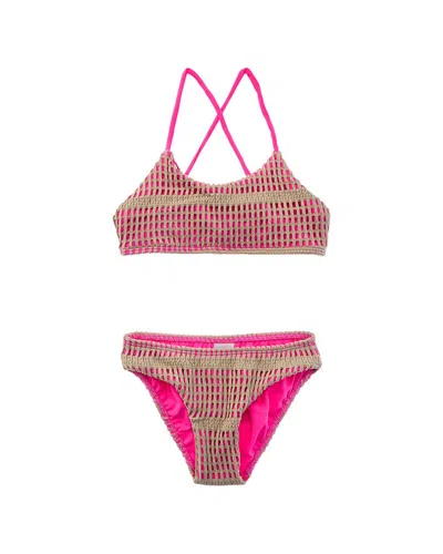 Little Peixoto Kids'  Adele Bikini Set In Multi