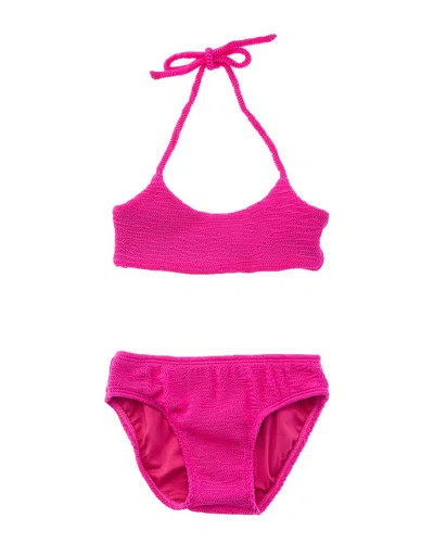Little Peixoto Kids'  Georgie Bikini Set In Pink