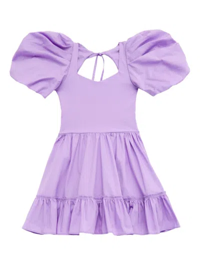 Little Peixoto Kids' Little Girl's & Girl's Logan Mini Dress In Purple