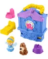 Little People Disney Princess Cinderella On-the-go Playset For Toddler Pretend Play, 2 Figures In Multi-color