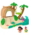 Little People Disney Princess Moana Adventure Village Playset In Multi