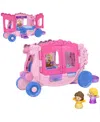 Little People Disney Princess Pull-along Musical Carriage With 2 Figures In Pink