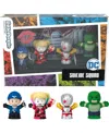 Little People Fisher-price Collector Suicide Squad Special Edition Figure Set, 4 Characters In Multi Colored