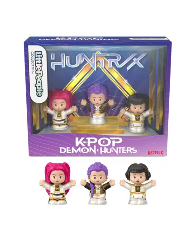 Little People Kpop Demon Hunters: Huntr/x Special Edition 3-piece Action Figure Set, Ages 8+ In No Color