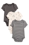 Little Planet 3-pack Assorted Organic Cotton Bodysuits In Multi