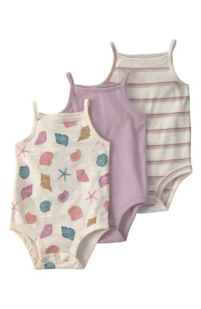 Little Planet Babies'  Assorted 3-pack Bodysuits In Multi