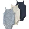 Little Planet Assorted 3-pack Bodysuits In Multi