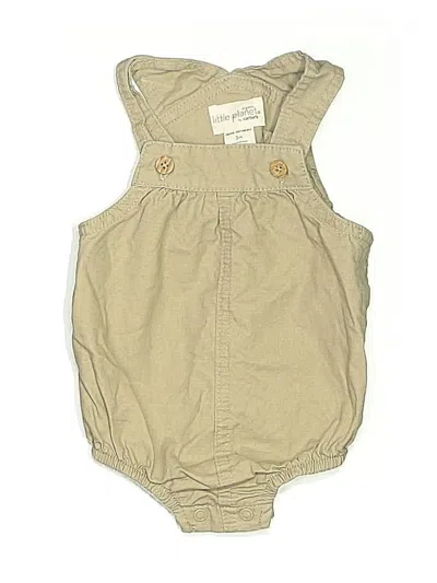 Pre-owned Little Planet By Carter's Babies' Overalls In Brown
