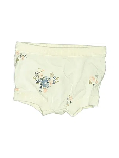 Pre-owned Little Planet By Carter's Babies' Shorts In White