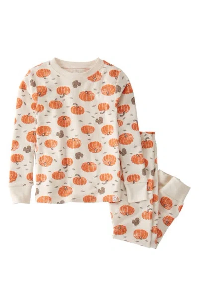 Little Planet Babies'  Kids' Print Fitted Organic Cotton Two-piece Pajamas In Multi