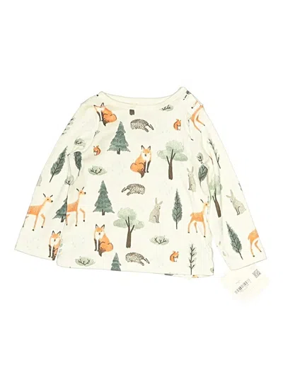 Little Planet Babies' Long Sleeve T-shirt In Brown