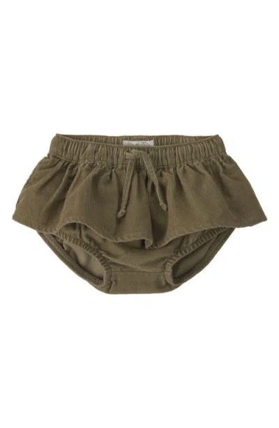 Little Planet Babies'  Organic Cotton Corduroy Skirt In Green