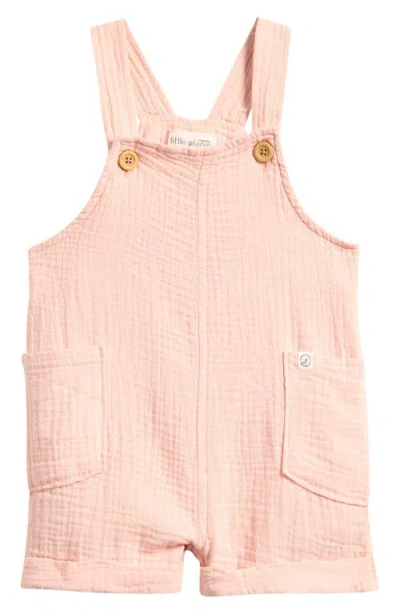 Little Planet Babies'  Organic Cotton Short Overalls In Multi