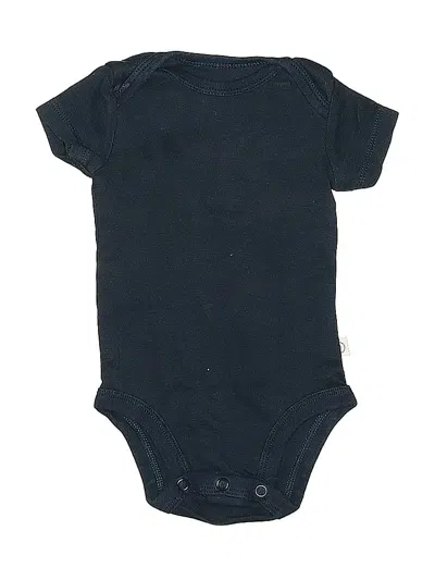 Pre-owned Little Planet Babies' Short Sleeve Onesie In Blue