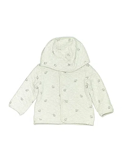 Pre-owned Little Planet Kids' Zip Up Hoodie In Green