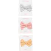 Little Poppy Co Babies'  The Bow Clip Set In The Capri
