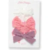 Little Poppy Co The Bow Clip Set In The Marilyn