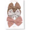 Little Poppy Co Babies'  The Bow Clip Set In The Monet