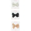 Little Poppy Co Babies'  The Bow Clip Set In The Sydney