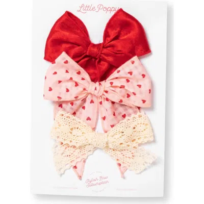 Little Poppy Co Babies'  The Clip Set In 963