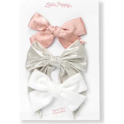 Little Poppy Co Babies'  The Clip Set In The Samantha