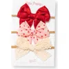Little Poppy Co Babies'  The Headband Bow Set In 961