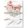 Little Poppy Co Babies'  The Headband Bow Set In The Samantha