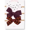 Little Poppy Co Babies'  The Headband Bow Set In The Willow