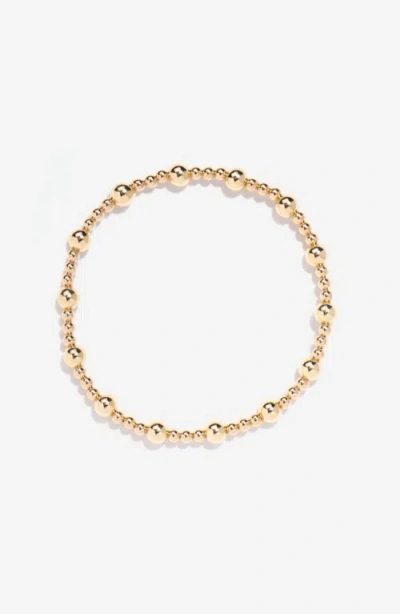 LITTLE SKY STONE LITTLE SKY STONE ALTERNATING 3MM 5MM BEAD BRACELET