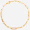 Little Sky Stone Birthstone Paperclip Chain Bracelet