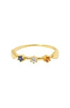 Little Sky Stone Elena Sapphire Accent Ring