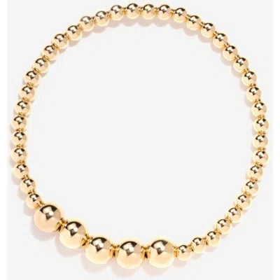Little Sky Stone Eva Gold Bead Bracelet