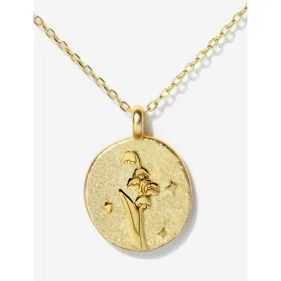Little Sky Stone Gold Birth Flower Necklace
