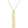 Little Sky Stone Mama Charm Necklace In Gold