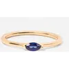 Little Sky Stone Marquise Birthstone Ring In Blue